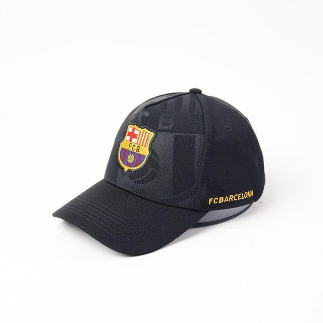 

Футбольная Бейсболка кепка Барселона Barcelona черная 19-20