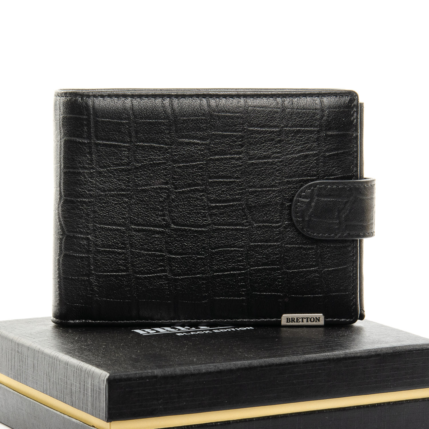 

Кошелек мужской BRETTON PR-210921-35844 black