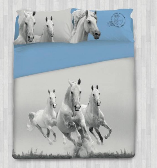 

Постельное белье Gabel Mustang 200x205 Голубой 00 15186 250 205 41 00