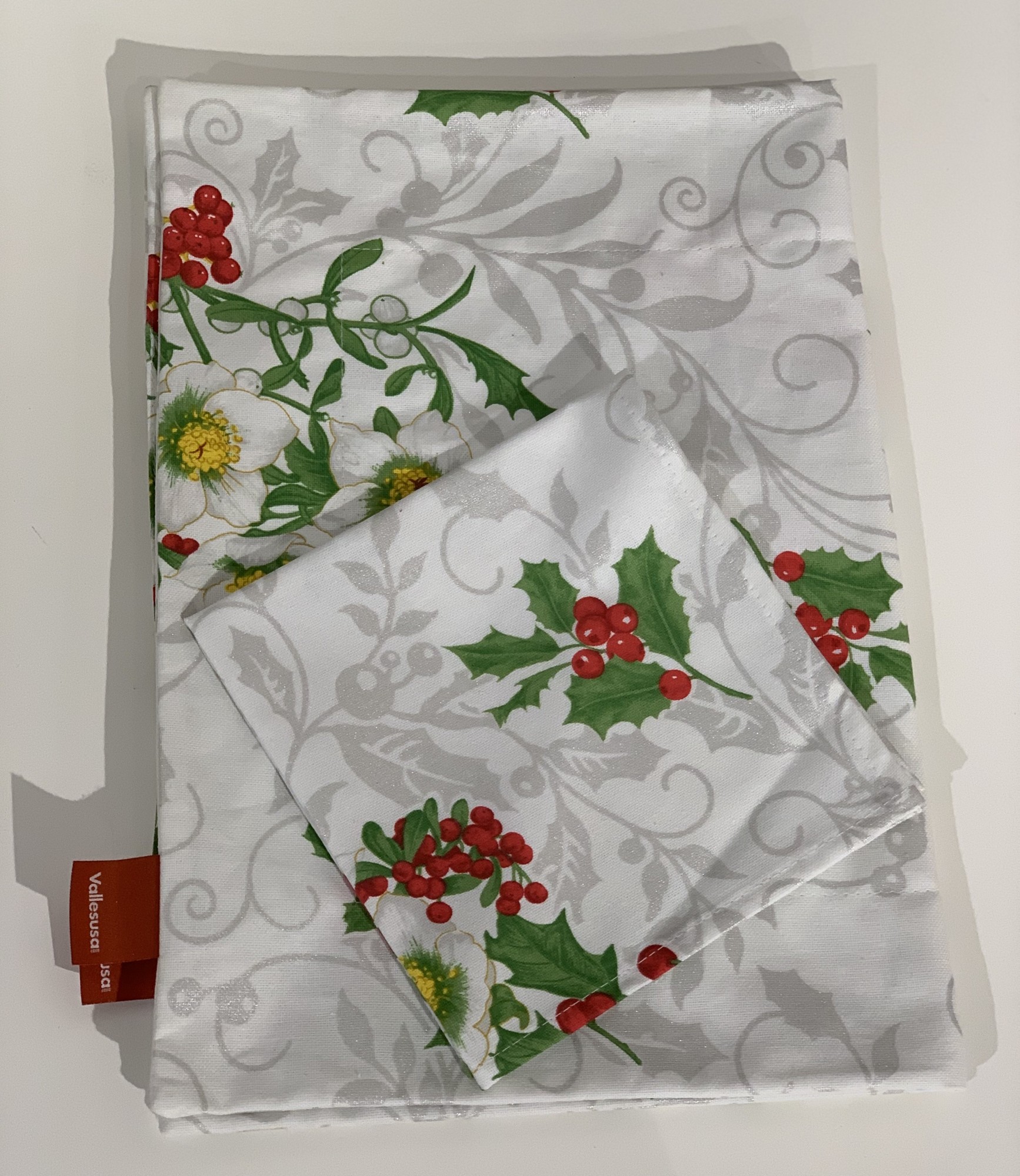 

Набор салфеток Vallesusa Noel Set Americano 35x50 см 35x35см Белый 19583 35x50 T700