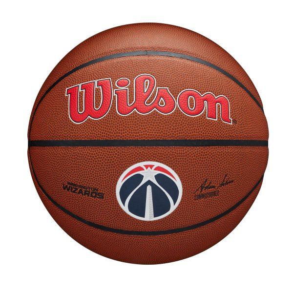 

Баскетбольный мяч Wilson NBA Team Composite Washington Wizards WTB3100XBWAS (размер 7),