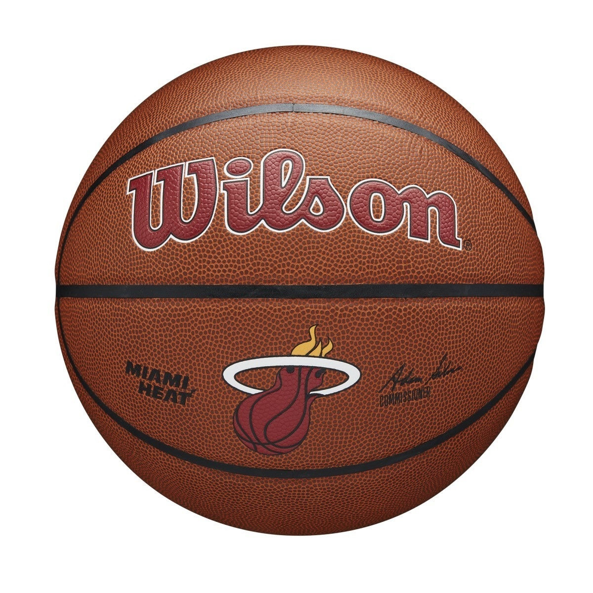 

Баскетбольный мяч Wilson NBA Team Composite Miami Heat WTB3100XBMIA (размер7),