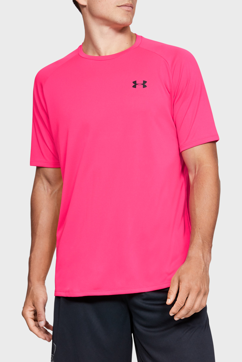 

Мужская розовая футболка UA Tech 2.0 SS Tee-PNK Under Armour XXL 1326413-687