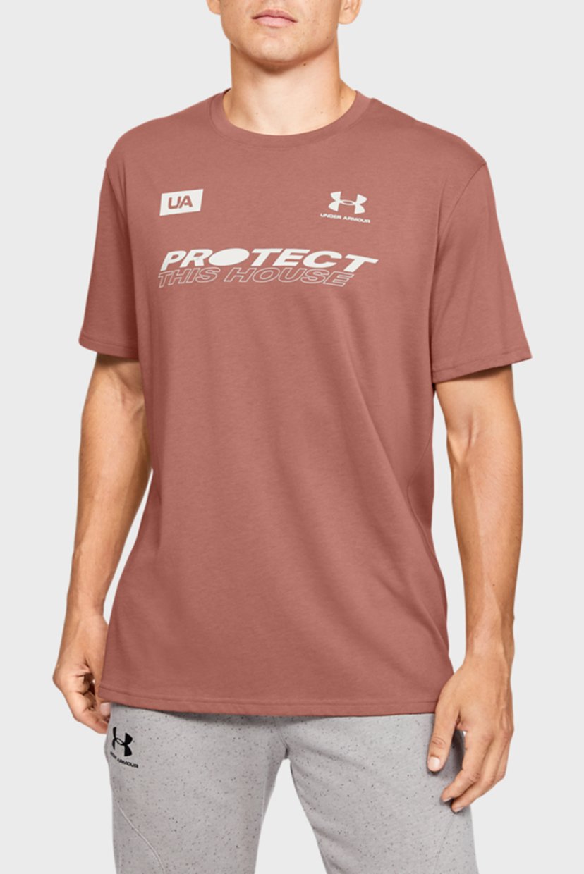 

Мужская терракотовая футболка UA PTH BACK SS Under Armour  1351631-226, Мужская терракотовая футболка UA PTH BACK SS Under Armour L 1351631-226