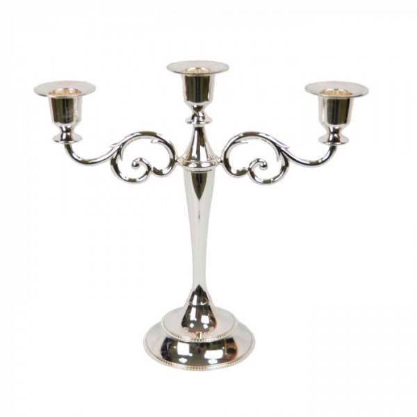 

Подсвечник канделябр на 3 свечи Art Silver M6303