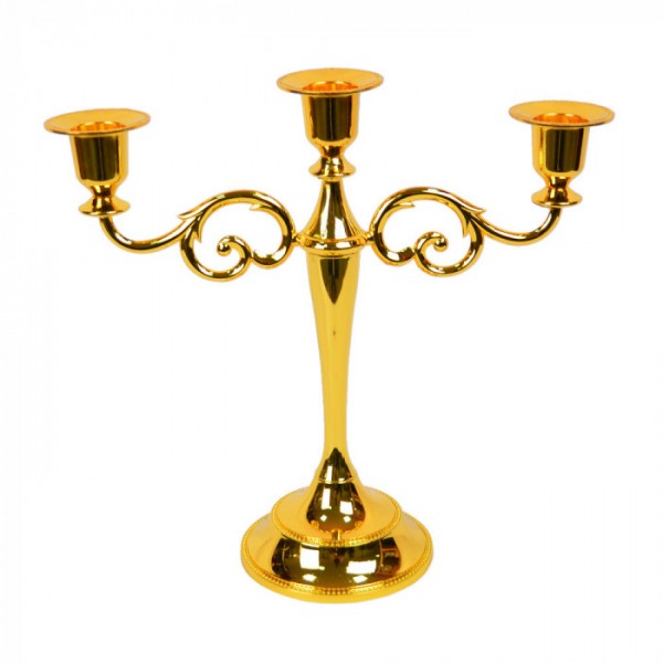 

Подсвечник канделябр на 3 свечи Art Gold M6403