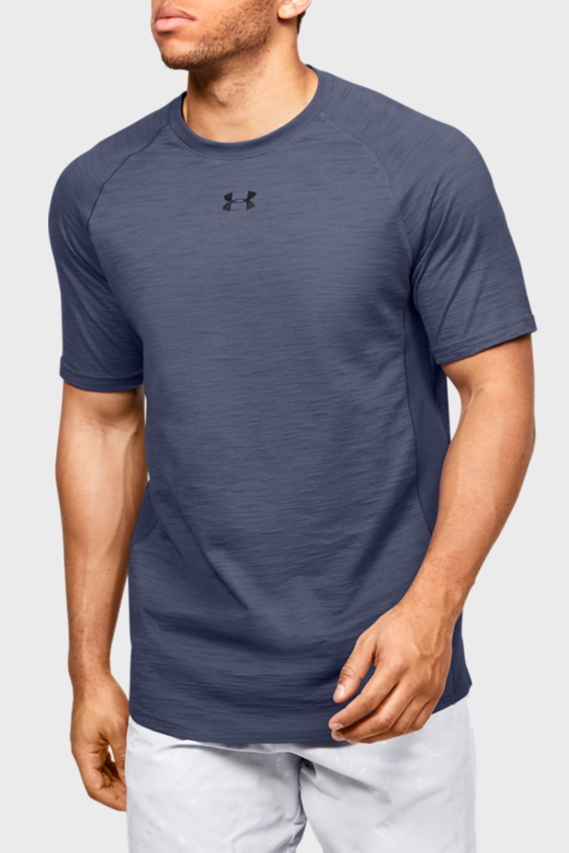 

Мужская синяя спортивная футболка Charged Cotton SS Under Armour S 1351570-497
