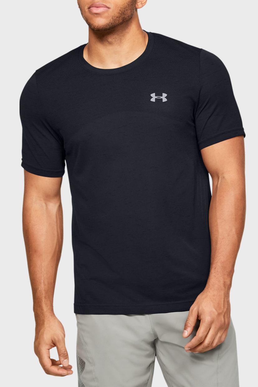 

Мужская черная футболка Seamless SS Under Armour S 1351449-001