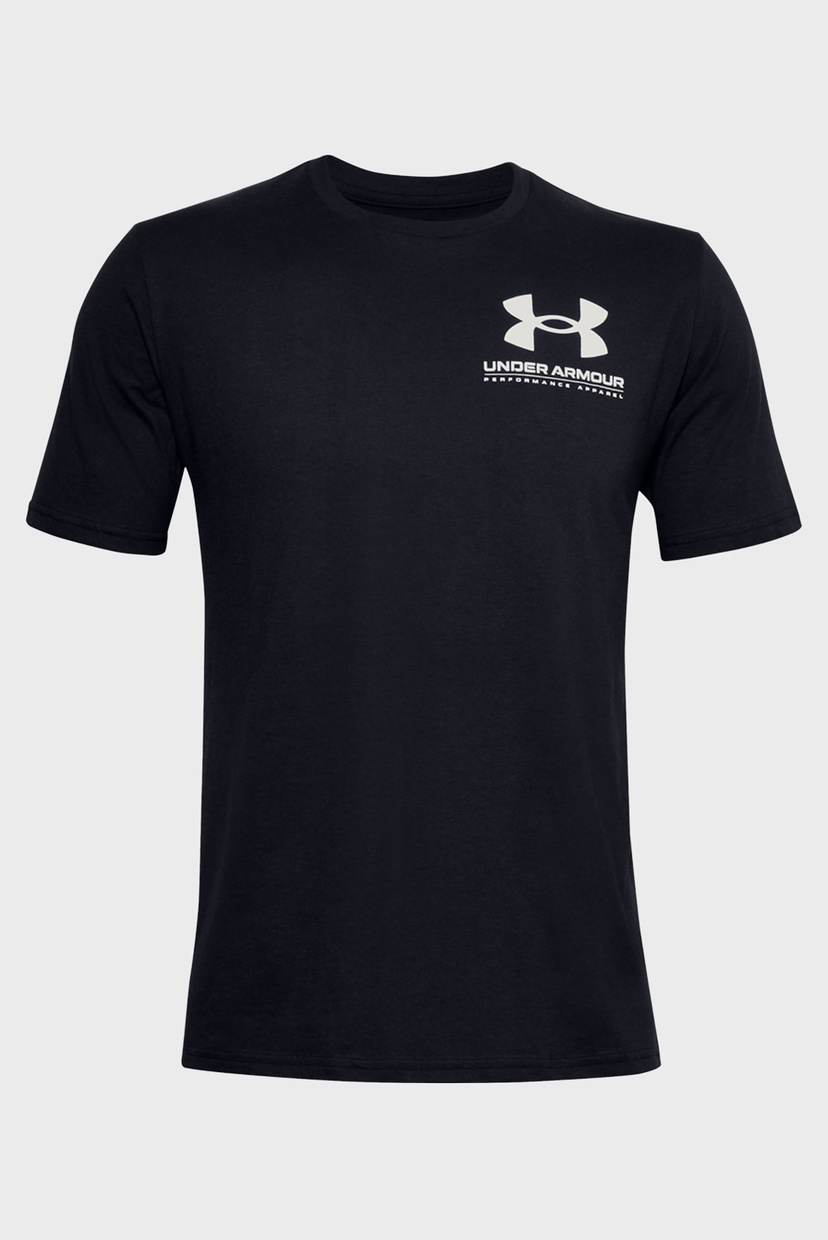 

Мужская черная футболка UA PERFORMANCE BIG LOGO SS Under Armour S 1357174-001