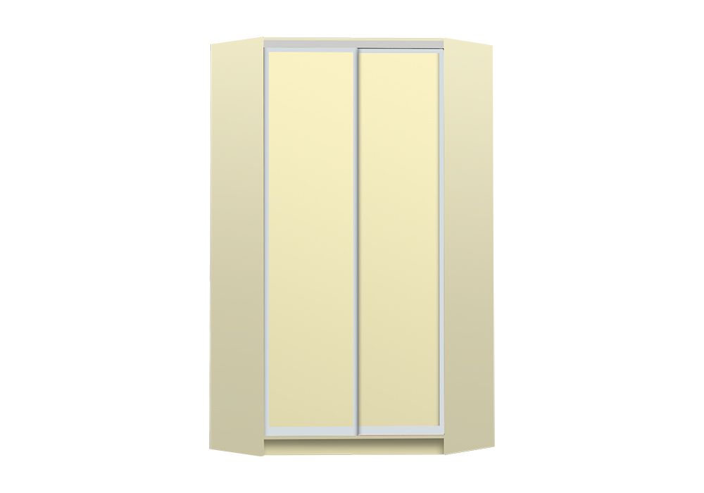 

Шкаф-купе угловой Luxe ДСП/ДСП цвет Ваниль 120 x 220 x 45