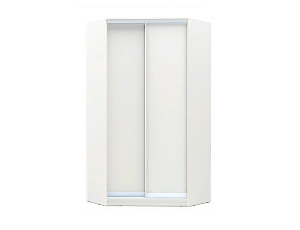 

Шкаф-купе угловой Luxe ДСП/ДСП цвет Белое дерево со структурой 120 x 240 x 45