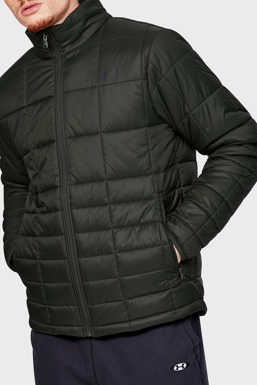 

Мужская зелёная куртка UA Armour Insulated Jacket Under Armour  1342739-310, Мужская зелёная куртка UA Armour Insulated Jacket Under Armour S 1342739-310