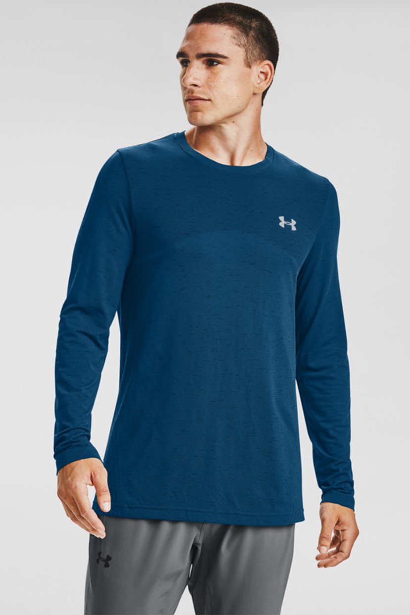 

Мужской синий лонгслив UA Seamless Under Armour  1351453-581, Мужской синий лонгслив UA Seamless Under Armour S 1351453-581