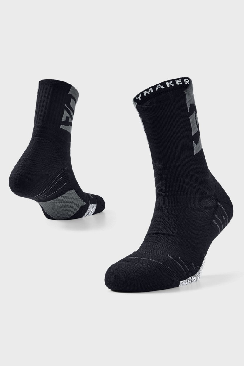 

Черные носки UA Playmaker Crew Under Armour  1356615-001, Черные носки UA Playmaker Crew Under Armour XL 1356615-001