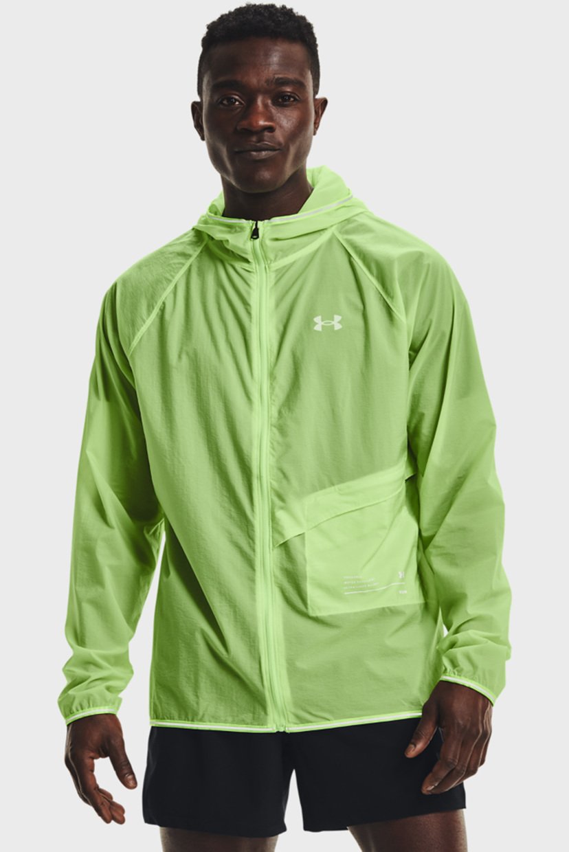 

Мужская салатовая ветровка UA Qualifier Storm Packable Under Armour  1326597-162, Мужская салатовая ветровка UA Qualifier Storm Packable Under Armour XL 1326597-162