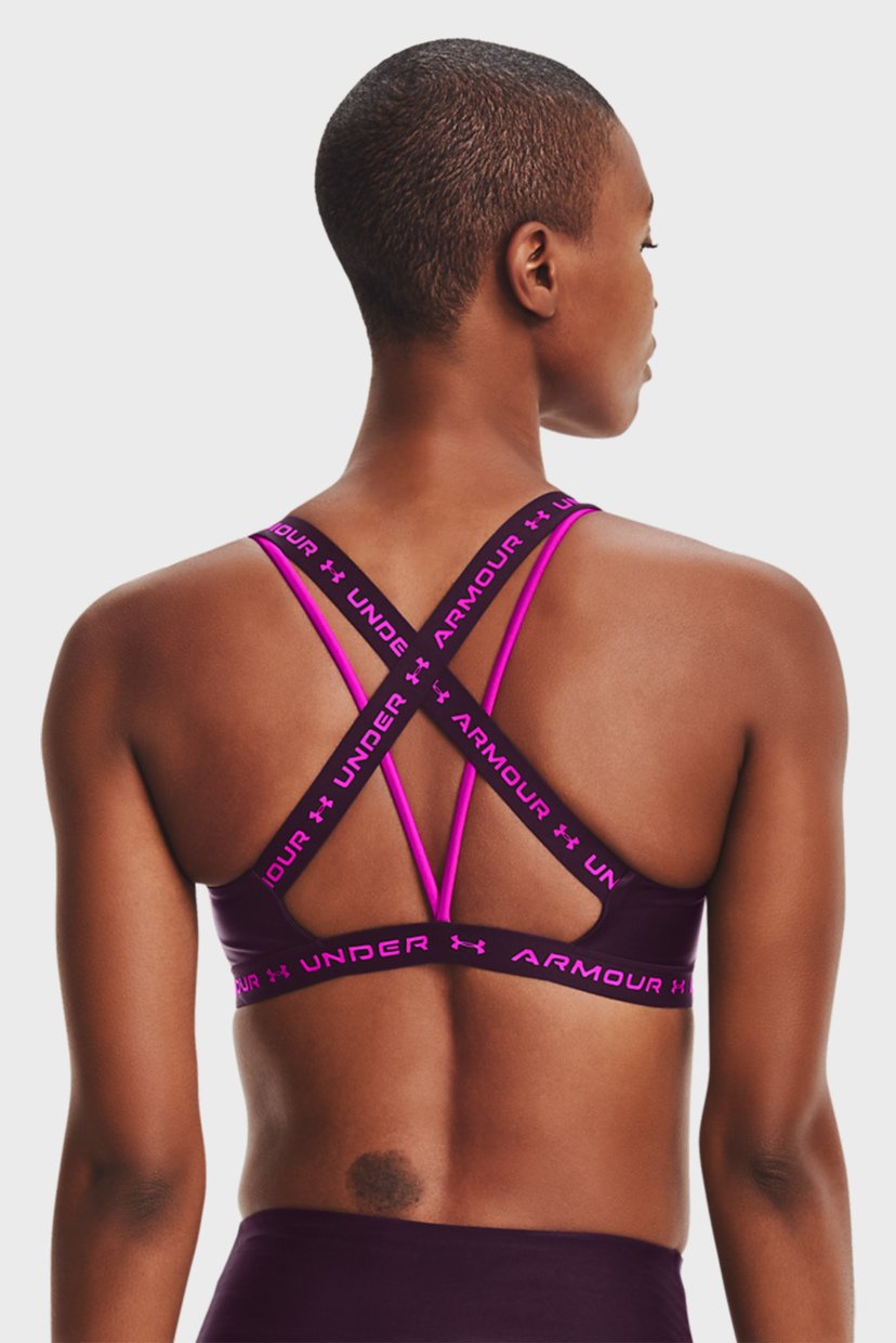 

Женский фиолетовый спортивный топ UA Crossback Low Shine Under Armour  1363239-501, Женский фиолетовый спортивный топ UA Crossback Low Shine Under Armour L 1363239-501