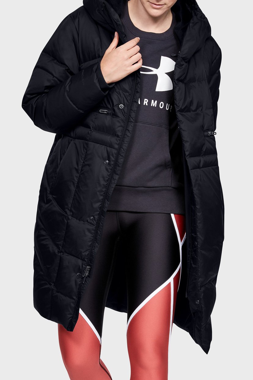 

Женский черный пуховик UA Armour Down Parka Under Armour  1342791-001, Женский черный пуховик UA Armour Down Parka Under Armour L 1342791-001