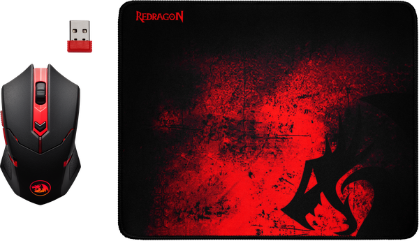 

Комплект Игровой Redragon M601WL-BA Black-Red (78227)