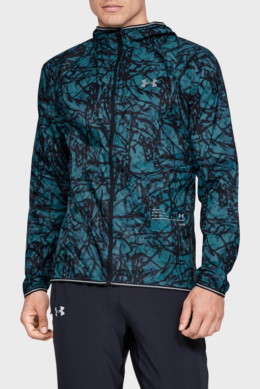 

Мужская ветровка с принтом UA QUALIFIER STORM GLARE PACKABLE JACKET Under Armour  1342931-417, Мужская ветровка с принтом UA QUALIFIER STORM GLARE PACKABLE JACKET Under Armour S 1342931-417