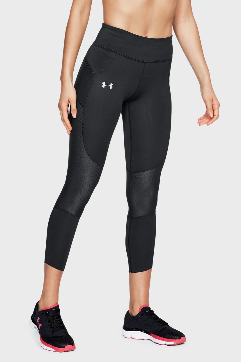 

Женские черные тайтсы UA SpeedPocket Run Crop Under Armour  1323044-001, Женские черные тайтсы UA SpeedPocket Run Crop Under Armour XL 1323044-001