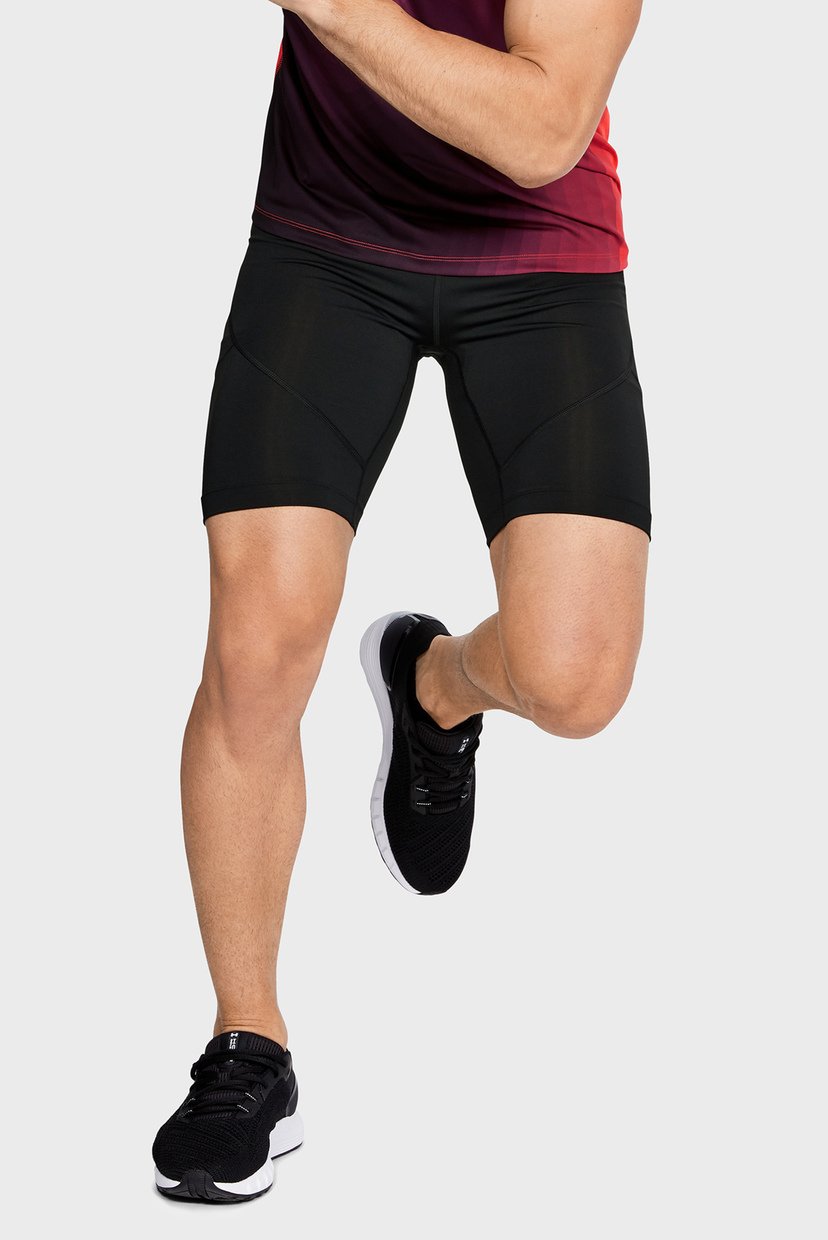 

Мужские черные шорты UA RUSH RUN HALF TIGHT Under Armour S 1343877-001