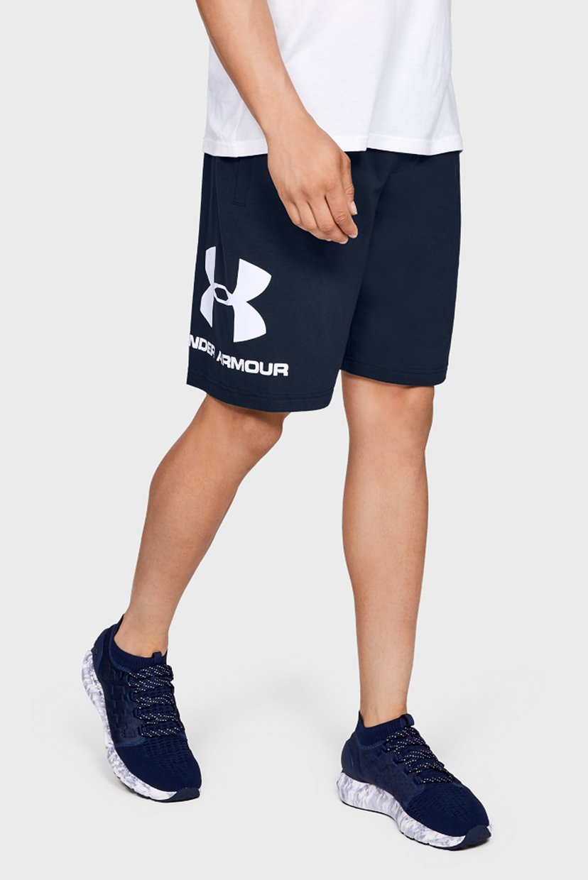 

Мужские синие шорты SPORTSTYLE GRAPHIC SHORT Under Armour M 1329300-408