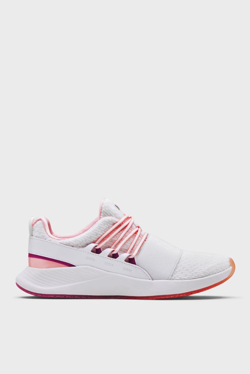 

Женские белые кроссовки UA W Charged Breathe CLR SFT-WHT Under Armour 39 3023658-100