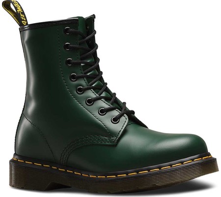 

Женские ботинки Dr. Martens 1460 8-Eye Boot Green Smooth Leather 42