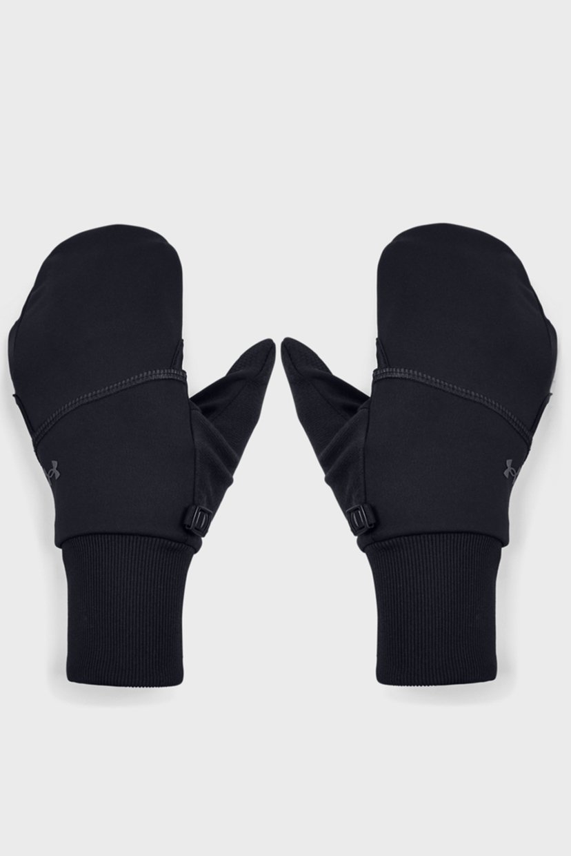 

Женские черные перчатки UA W Run Convertible Gloves Under Armour S 1356700-001