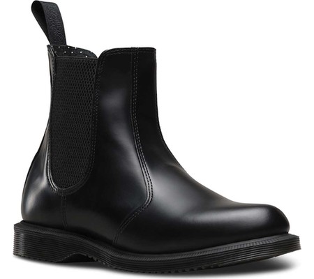 

Женские ботинки Dr. Martens Flora Chelsea Boot Black Polished Smooth 42