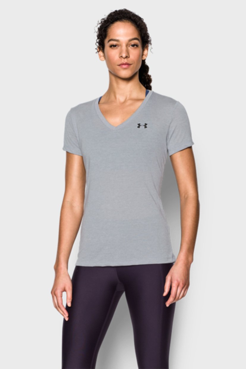 

Женская серая футболка Threadborne Train Under Armour  1289650-035, Женская серая футболка Threadborne Train Under Armour L 1289650-035