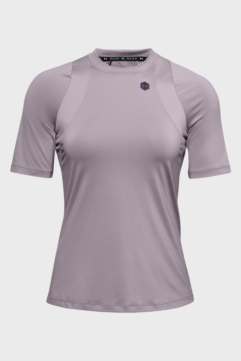 

Женская сиреневая футболка UA Rush SS Under Armour  1355583-585, Женская сиреневая футболка UA Rush SS Under Armour XS 1355583-585