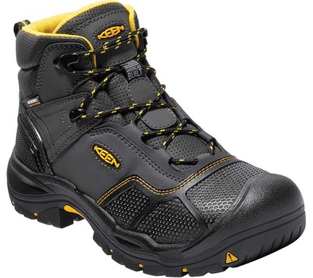 

Мужские ботинки KEEN Utility Logandale Waterproof Steel Toe Work Boot Raven/Black Synthetic 45