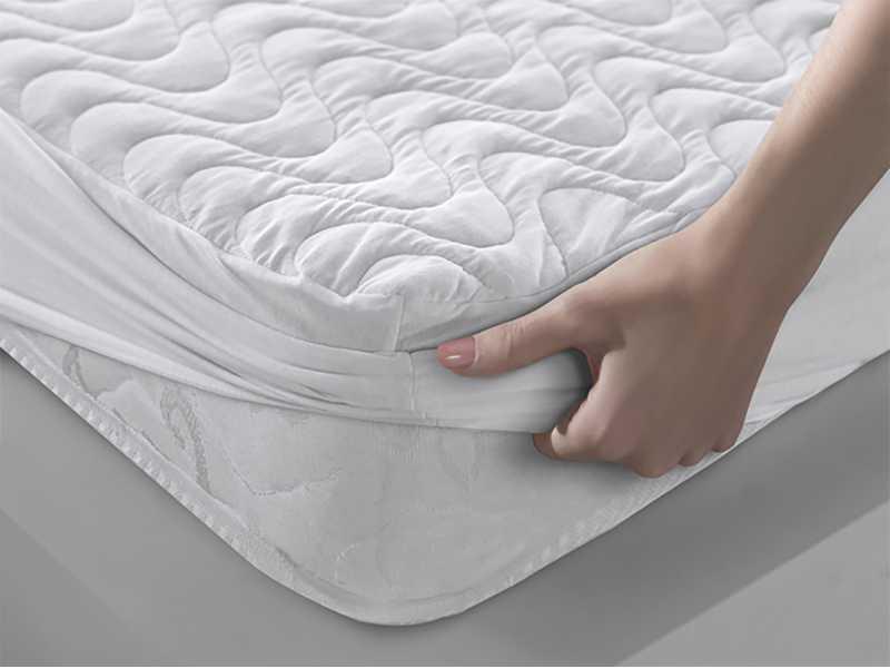 

Наматрасник Leleka Textile Хмаринка с бортом бязь 120*200