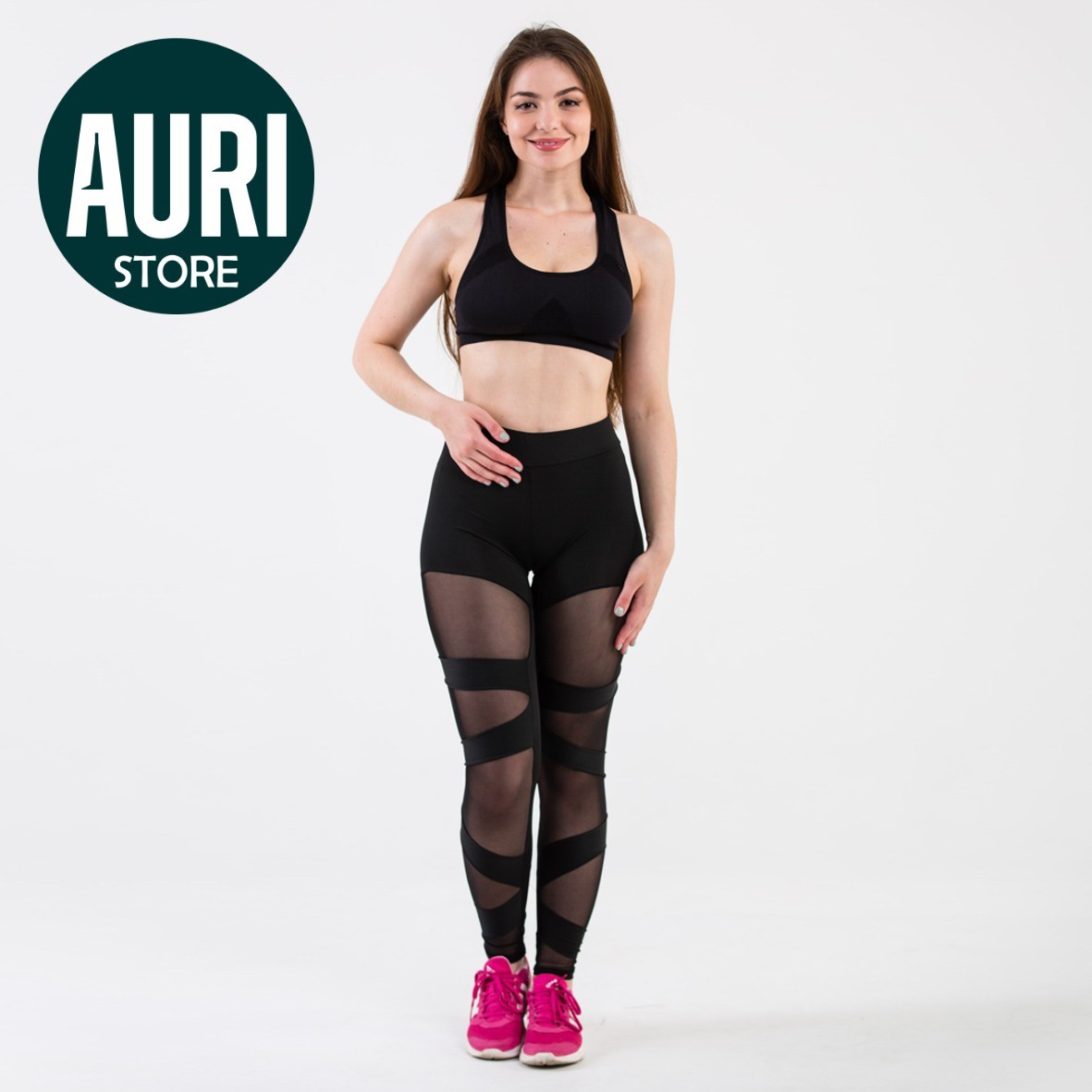 

Спортивные леггинсы LogiFit Elegance Collection Чёрные, Спортивные леггинсы LogiFit Elegance Collection Чёрные M