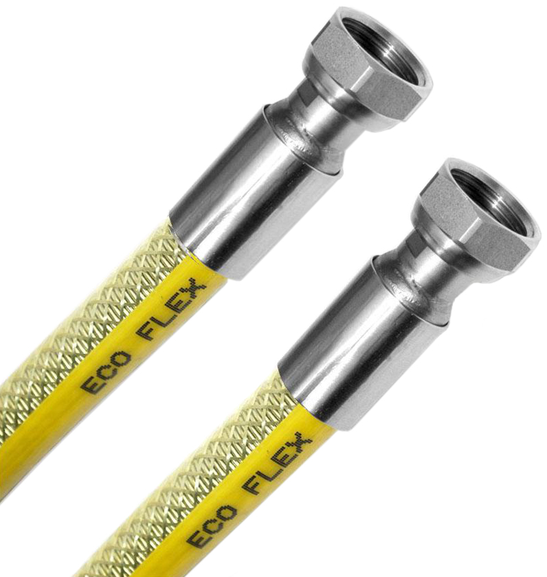 

Шланг для газа Eco-flex ЄВРО 1/2'' ВВ 150 см