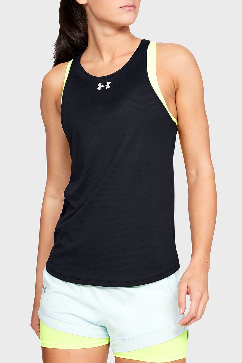 

Женская черная майка UA Qualifier Tank Under Armour XS 1326503-001