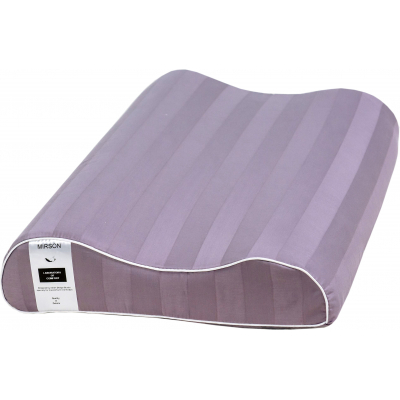 

Подушка MirSon ортопедическая №6025 Noble stripe Peony Aero 58х40х10.5