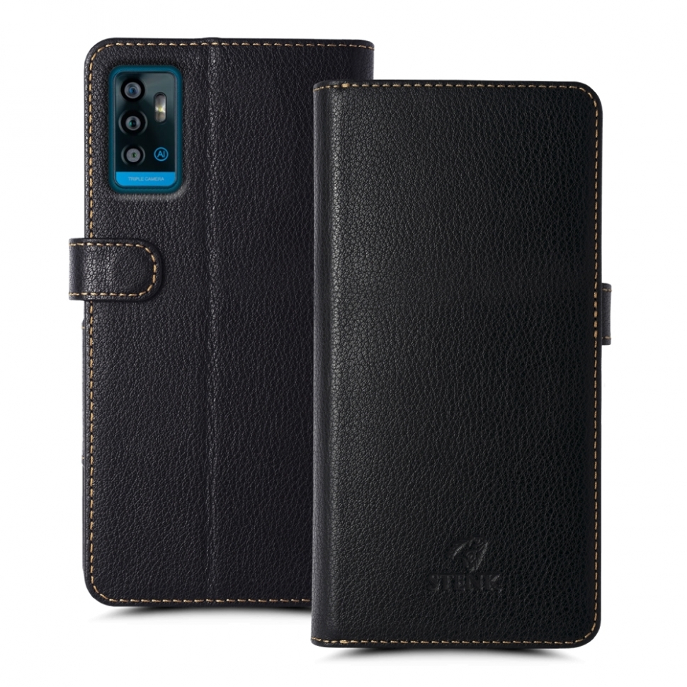 

Чехол книжка Stenk Wallet для ZTE Blade A71 Черный