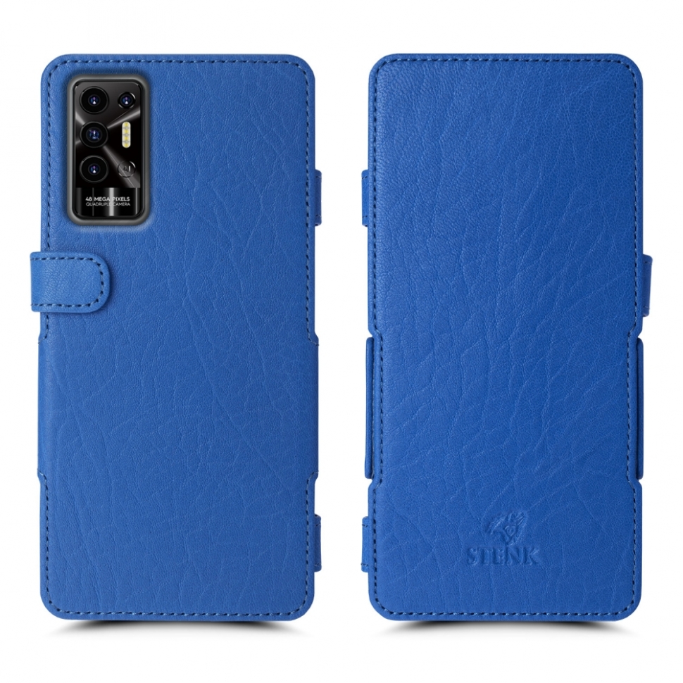 

Чехол книжка Stenk Prime для TECNO Pova 2 Ярко синий