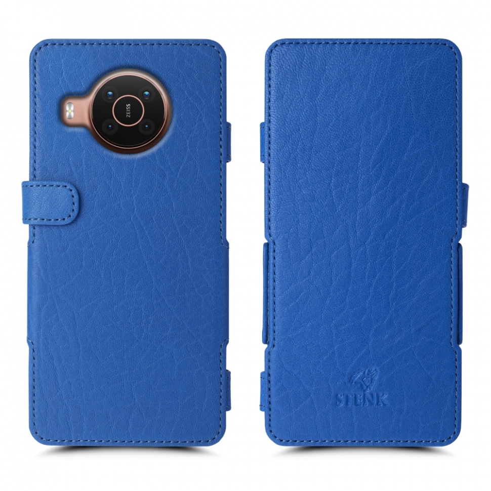 

Чехол книжка Stenk Prime для Nokia X20 Ярко синий