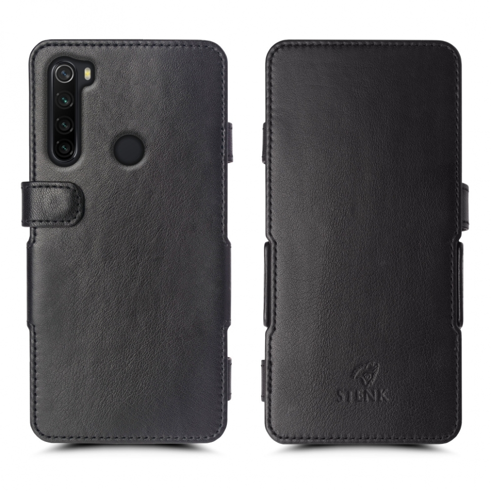 

Чехол книжка Stenk Prime для Xiaomi Redmi Note 8 (2021) Чёрный