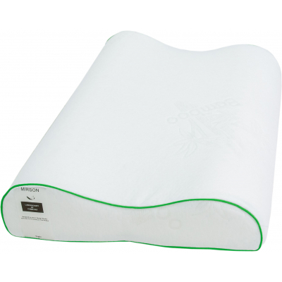 

Подушка MirSon ортопедическая №6037 Green nature Julia Aero 58х40х10.5