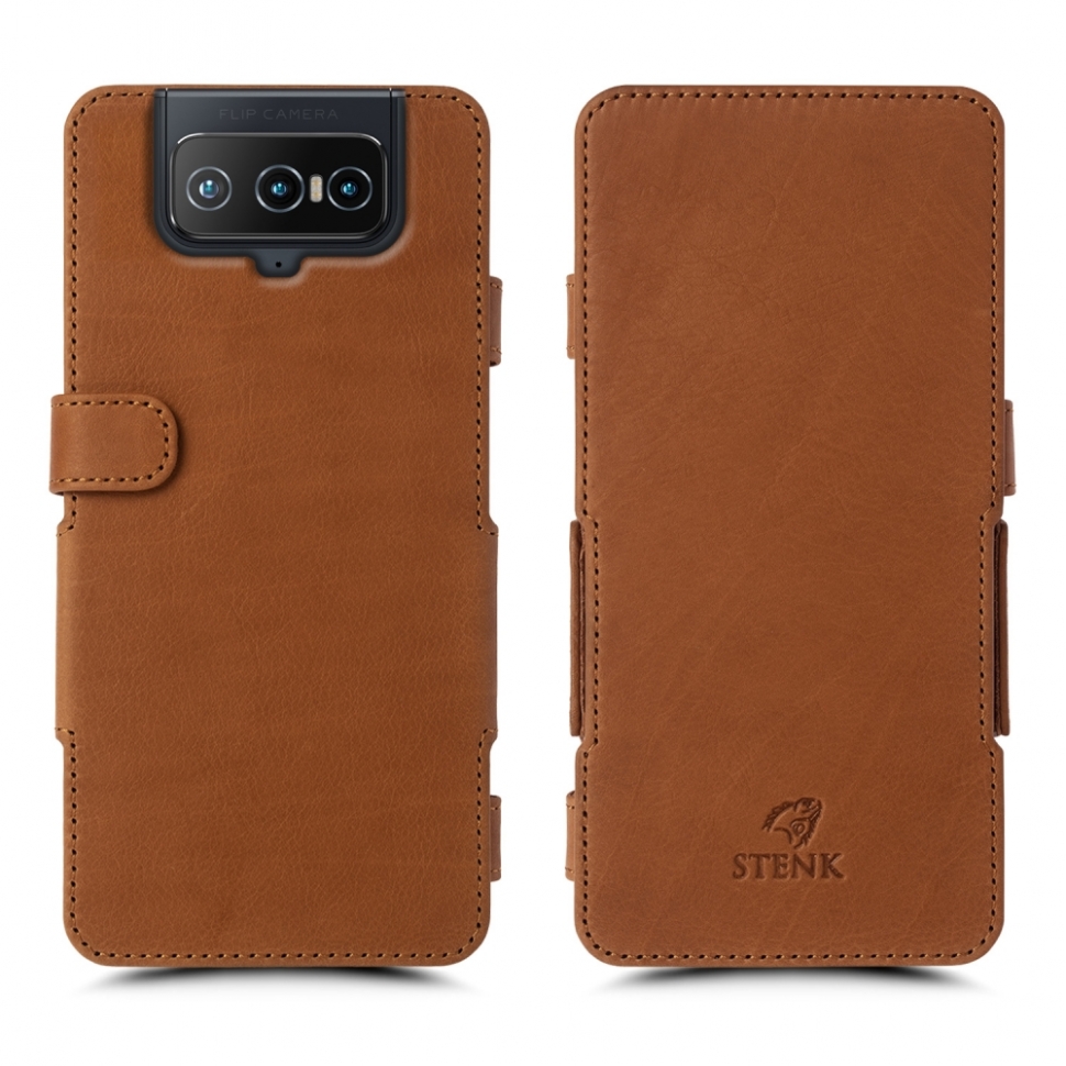 

Чехол книжка Stenk Prime для ASUS Zenfone 8 Flip Camel