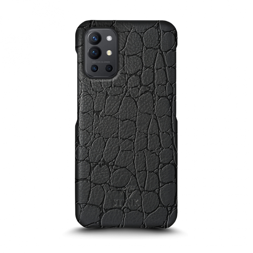 

Кожаная накладка Stenk Reptile Cover для OnePlus 9R Чёрная