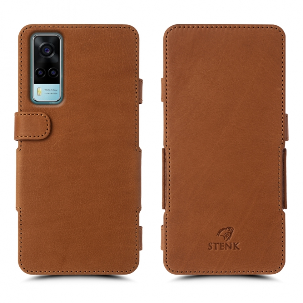 

Чехол книжка Stenk Prime для Vivo Y53s 4G Camel