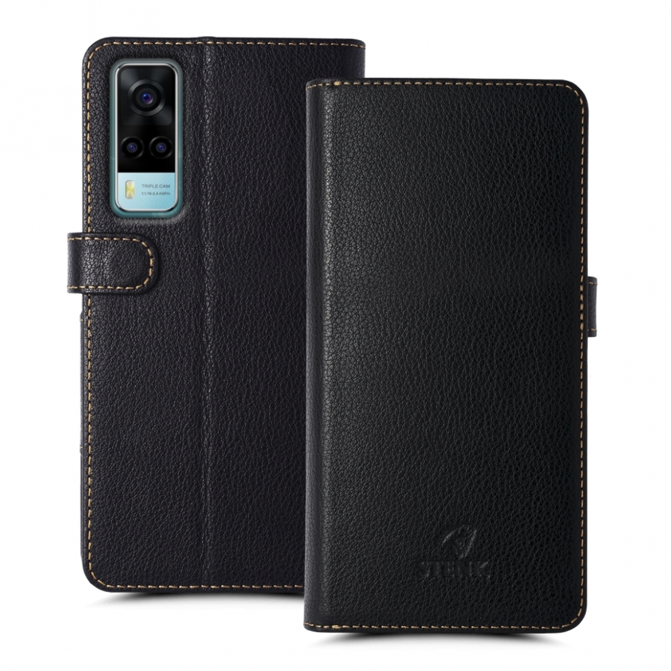 

Чехол книжка Stenk Wallet для Vivo Y53s 4G Черный