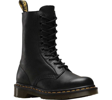 

Мужские ботинки Dr. Martens 1490 10-Eyelet Boot Black Virginia Nappa Leather 42