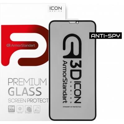 

Стекло защитное Armor для Icon 3D Anti-spy Apple iPhone 11/XR Black (ARM56128-GI3D-BK)
