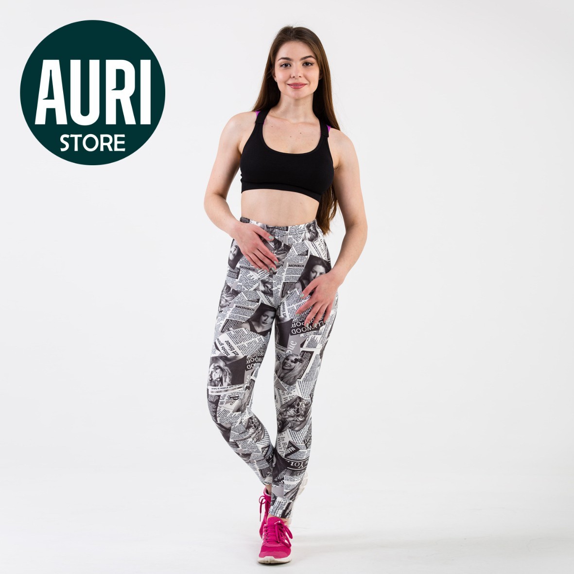 

Спортивные леггинсы LogiFit News, Спортивные леггинсы LogiFit News L